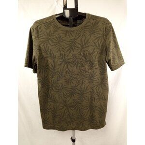 Falls Creek Men's Green Leaf T-Shirt Size Large